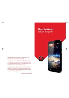 Vodafone Smart 4 Power manual. Smartphone Instructions.
